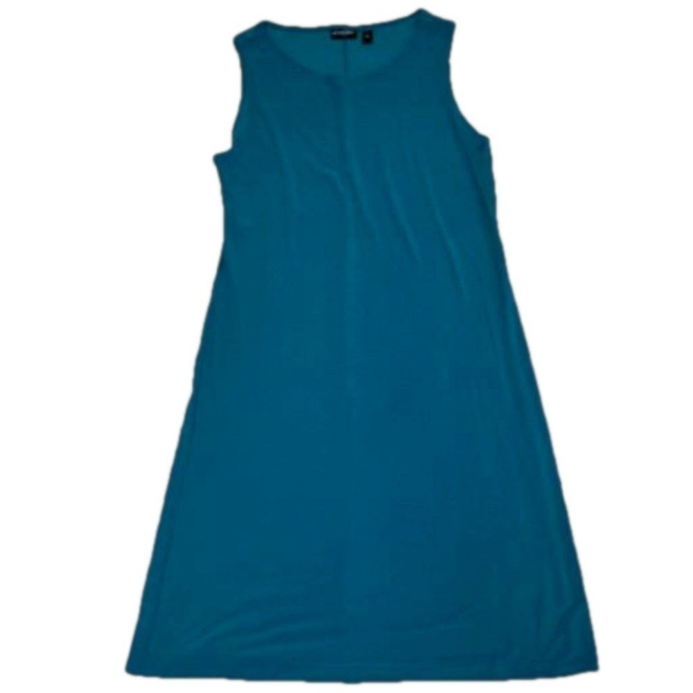 Effortless Style by Citiknits Sleeveless
Teal Blue Dress Size Small NEW - Picture 3 of 10